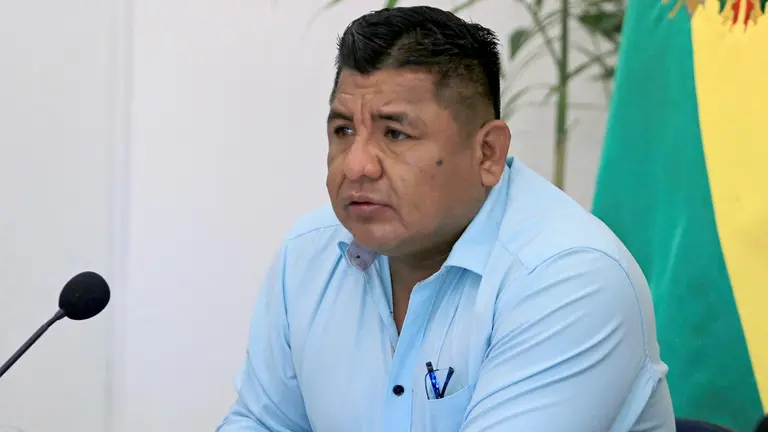 El ministro de Medio Ambiente y Agua de Bolivia, Juan Santos Cruz. EFE