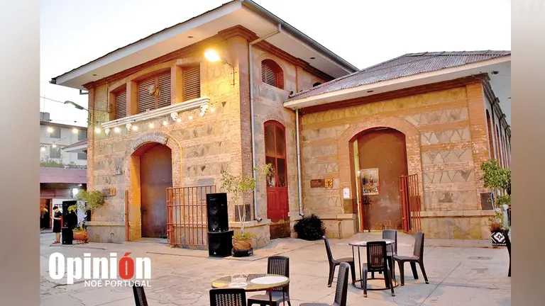 La fachada del espacio cultural mARTadero, que est&aacute; en Cochabamba. NO&Eacute; PORTUGAL