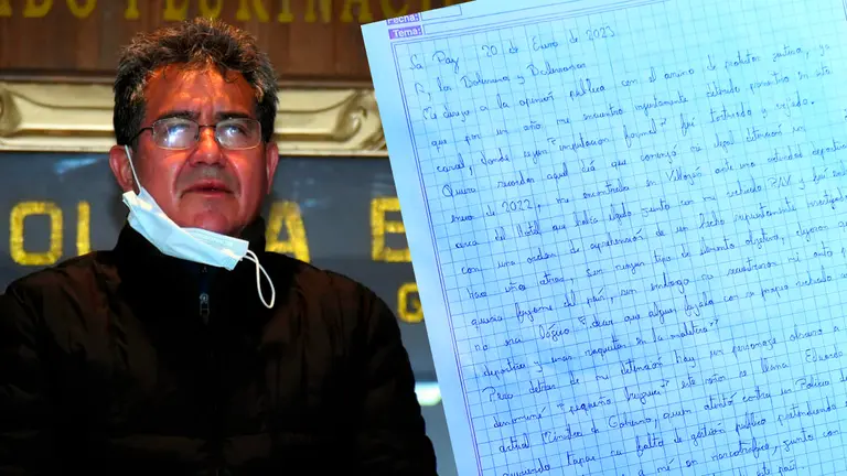Maximiliano D&aacute;vila, exjefe de la FELCN. COMPOSICI&Oacute;N OPINI&Oacute;N