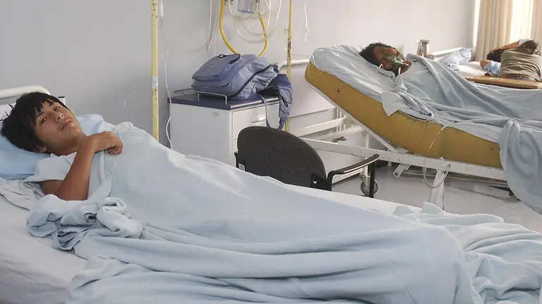 Sobre dengue en Santa Cruz. EFE