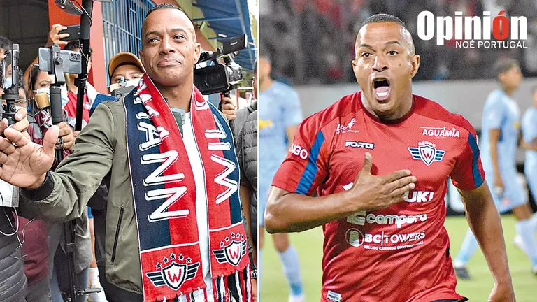 Serginho regó de gloria el césped del estadio Félix Capriles y le puso fin a su etapa con Wilstermann. NOÉ PORTUGAL