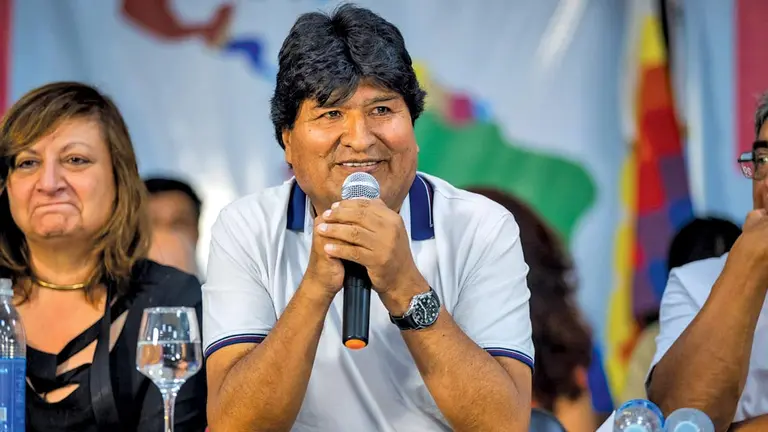Evo Morales, durante su participación en la cumbre de la CELAC, en Buenos Aires.         FACEBOOK EVO MORALES