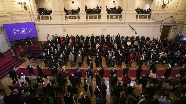 Imagen de la C&aacute;mara de Senadores en Chile./ EFE