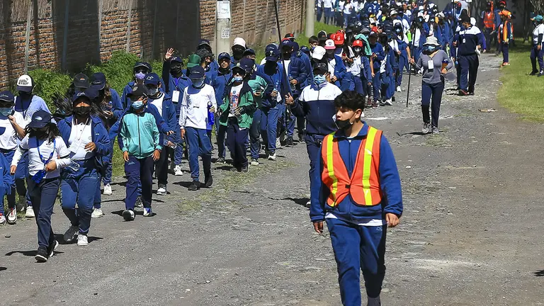 Sobre volc&aacute;n en Ecuador. EFE