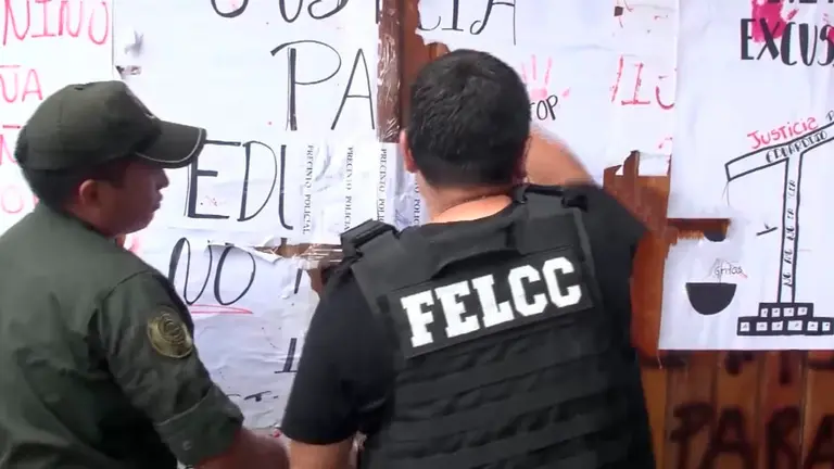 Allanan guarder&iacute;a donde educadoras ejerc&iacute;an maltrato infantil en Santa Cruz. DTV