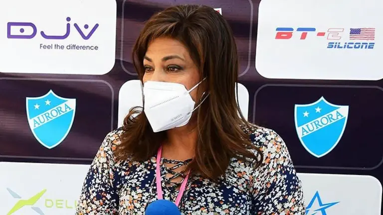 Sandra Valencia, &uacute;nica candidata a la presidencia del club Aurora. Pregon Deportivo.