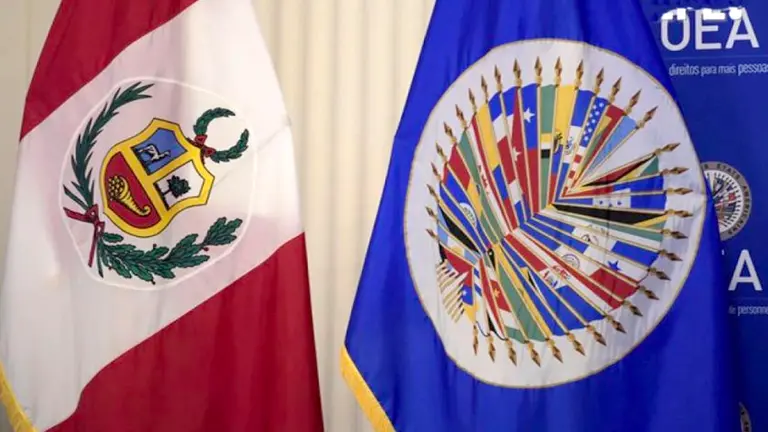 La crisis peruana fue tratada en el seno de la OEA. CAPTURA DE PANTALLA.