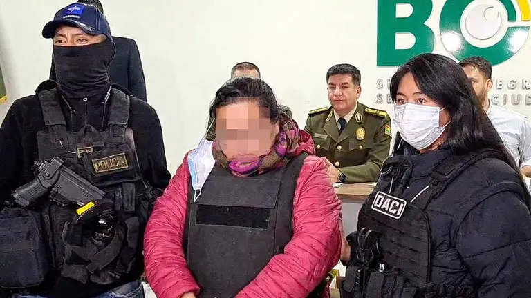 FELCC apunta responsabilidad a la doctora de Chonchocoro por la salida m&eacute;dica del peligroso recluso./ CAPTURA MINISTERIO DE GOBIERNO