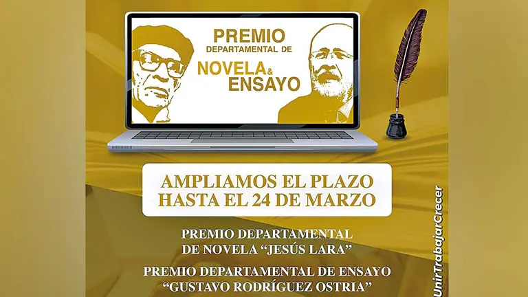 La convocatoria a los premios departamentales de 
literatura. GOBERNACI&Oacute;N