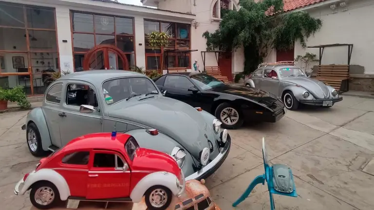 La muestra de los veh&iacute;culos que ser&aacute;n expuestos. MARTADERO
