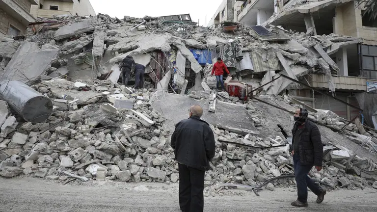 Sobre terremoto en Turqu&iacute;a. EFE