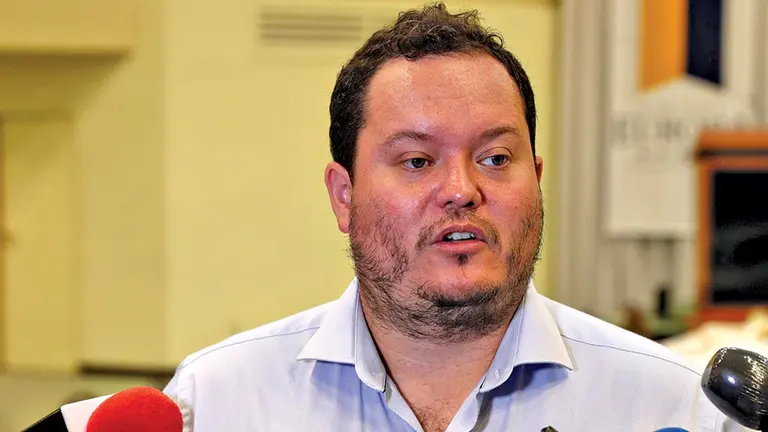 Fotografía de archivo del presidente de la estatal YPFB, Armin Dorgathen./ EFE