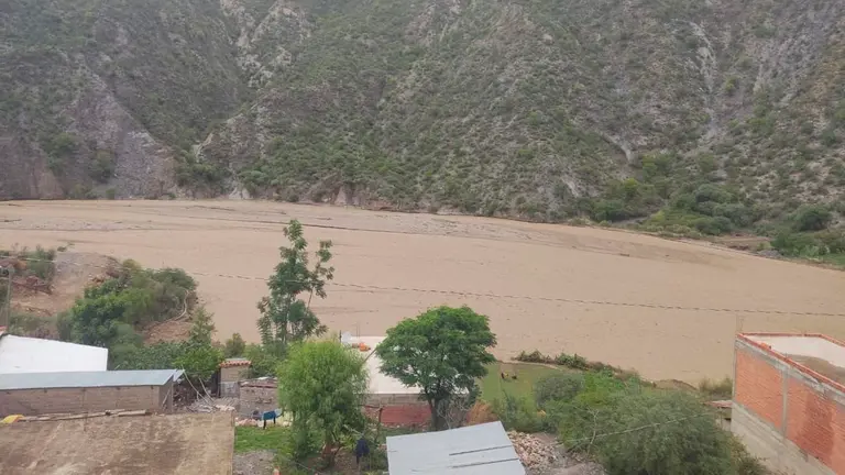 Reportan que un río cobro la vida de un adulto mayor en el departamento de Potosí. ERBOL-JORGE PEÑARANDA