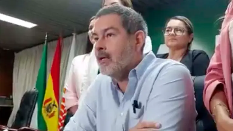 Zvonko Matkovic, presidente de la Asamblea Legislativa Departamental de Santa Cruz. RRSS