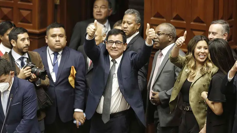 Jos&eacute; Daniel Williams Zapata, presidente del Congreso de Per&uacute;./ EFE