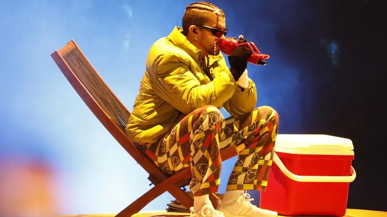 Sobre Bad Bunny. EFE