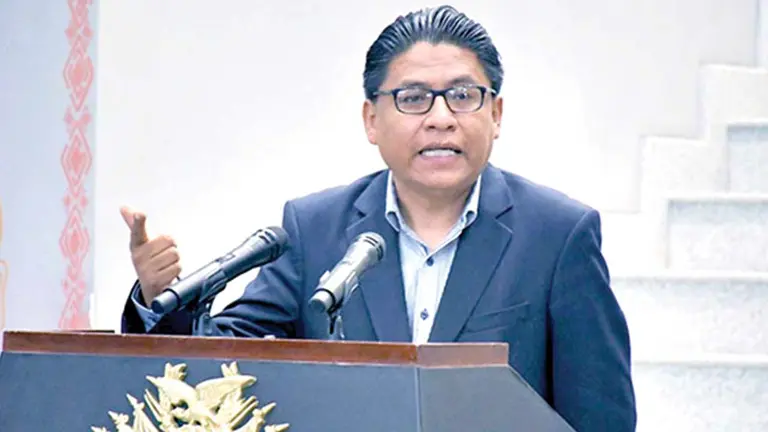 El ministro de Justicia, Iv&aacute;n Lima, en un acto pasado. ERBOL
