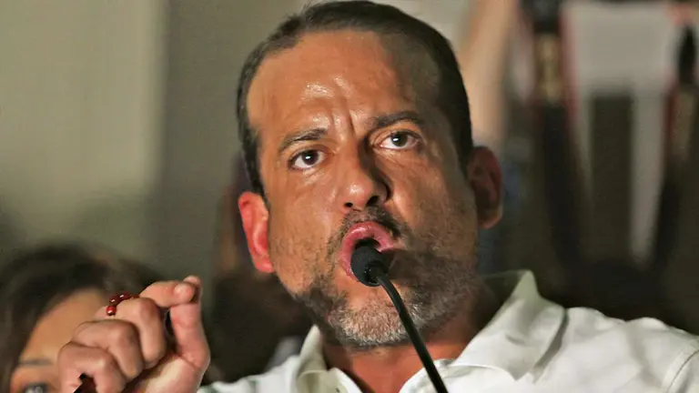El gobernador de Santa Cruz, Luis Fernando Camacho, en una fotografía de archivo./ EFE
