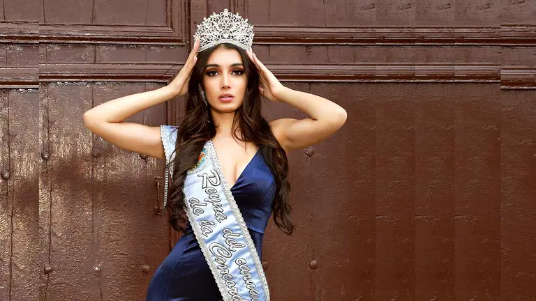 Alexandra Rocha Quiroz (25), la actual Reina del Carnaval de Cochabamba 2023. RA&Uacute;L RAM&Iacute;REZ