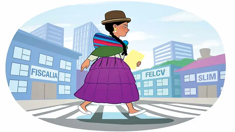 &lsquo;Felisa Yanapiri&rsquo;, la app administrada por mujeres aymaras para enfrentar la violencia. EFE/ OMAK