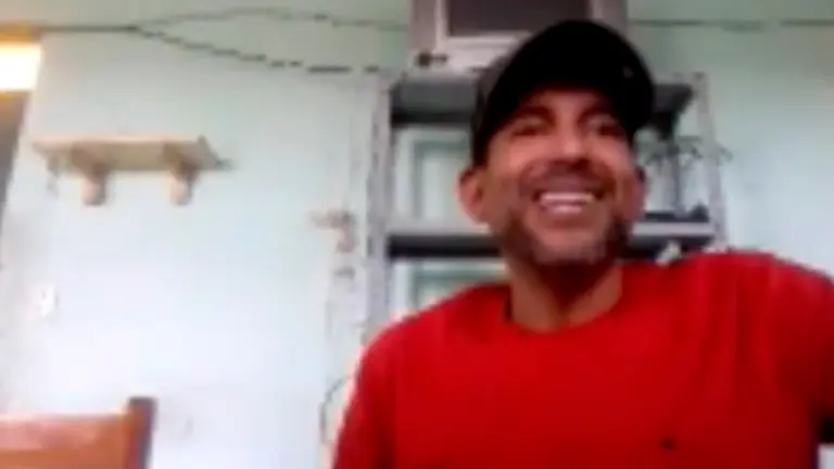 Luis Fernando Camacho, en su audiencia de acci&oacute;n de cumplimiento. CAPTURA DE VIDEO