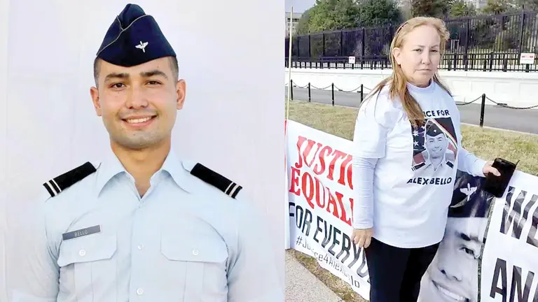 Alexander Bello, cadete que perdió la vida en septiembre de 2020. Lourdes Ortiz busca justicia en estados unidos por la muerte de su único hijo.                 CORTESÍA DE LA FAMILIA - AL DÍA RENOVADA 