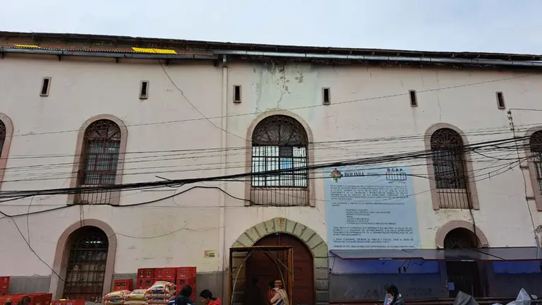 El penal de San Pedro, situado en La Paz. ERBOL