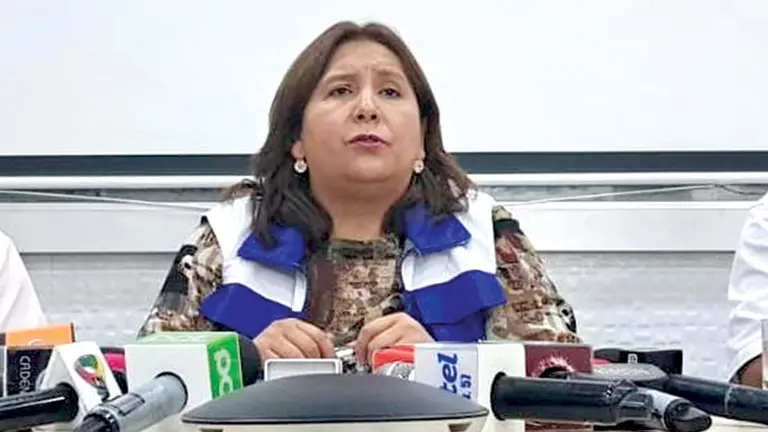 La viceministra Alejandra Hidalgo. ARCHIVO/ABI