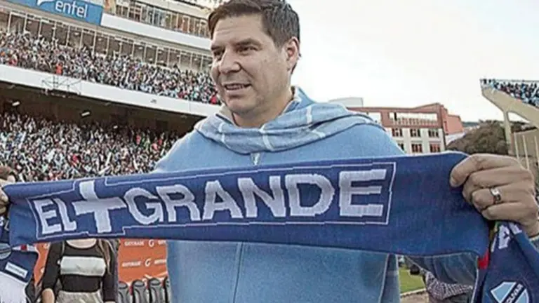 El presidente del club Bol&iacute;var, Marcelo Claure.
