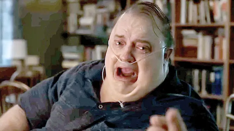 El protagonista de "La ballena", Brendan Fraser. AGENCIAS