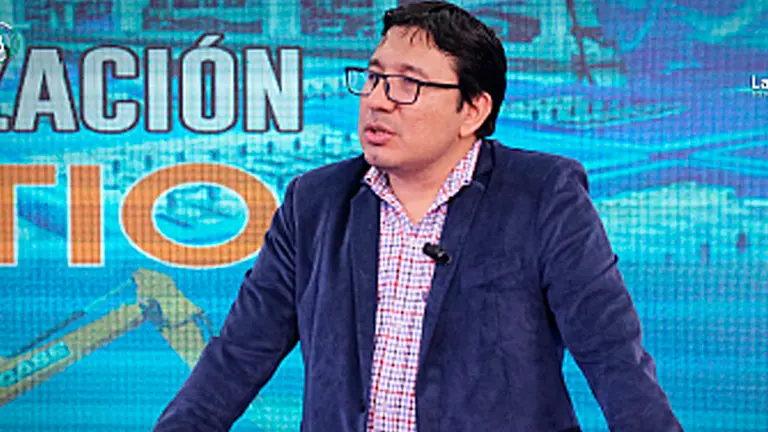 El ministro de Hidrocarburos y Energ&iacute;as, Franklin Molina. BTv