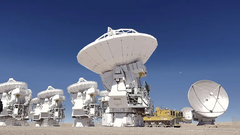 Sobre telescopio en el mundo. EFE