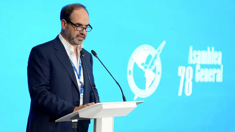 Michael Greenspon, presidente de la SIP, en una foografía de archivo. EFE