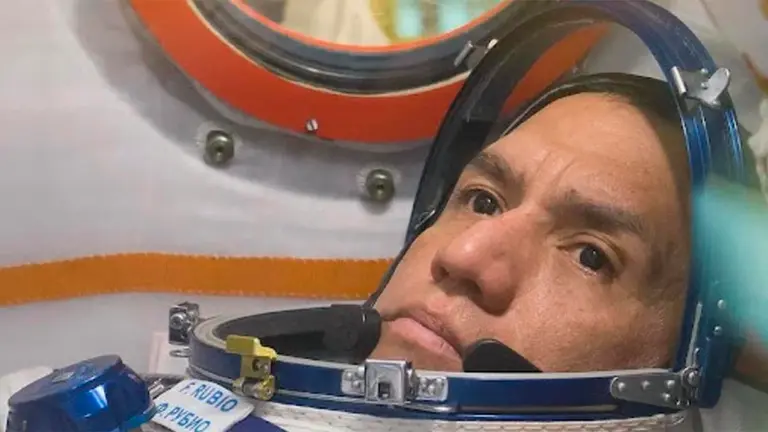 Frank Rubio, el astronauta que se encuentra en la EEI. EFE