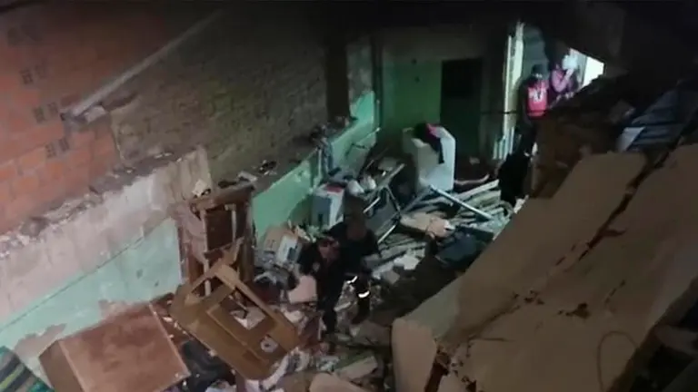 Imagen tomada tras el incendio. URGENTE.BO