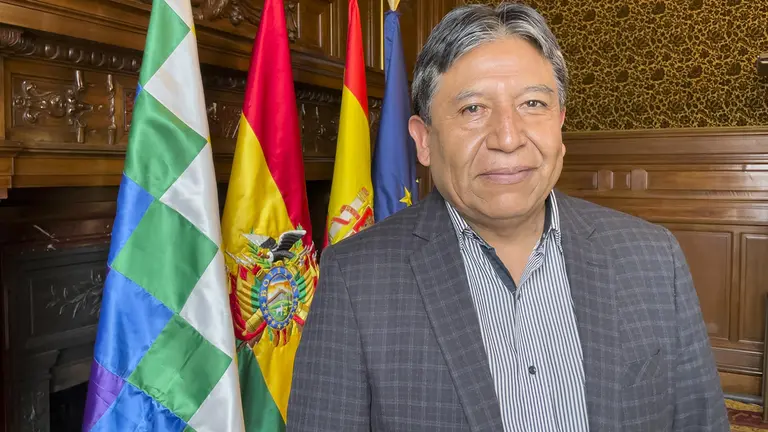 El vicepresidente boliviano, David Choquehuanca./ EFE