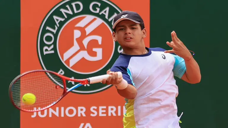 El boliviano Santiago Lora, en el torneo. CBT