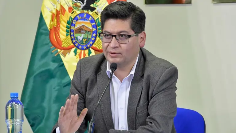 El ministro de Econom&iacute;a, Marcelo Montenegro. URGENTE.BO
