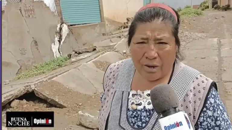 Una de las afectadas, en declaraciones a Buena Noche. CAPTURA DE VIDEO