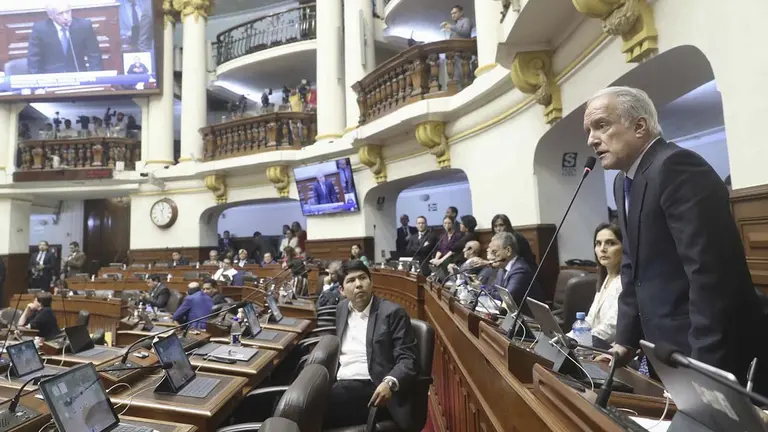 Fotograf&iacute;a de archivo cedida por el Congreso de Per&uacute;. EFE