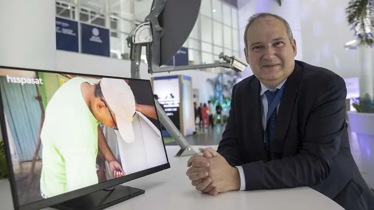 Jordi Hereu, presidente de Hispasat./ EFE