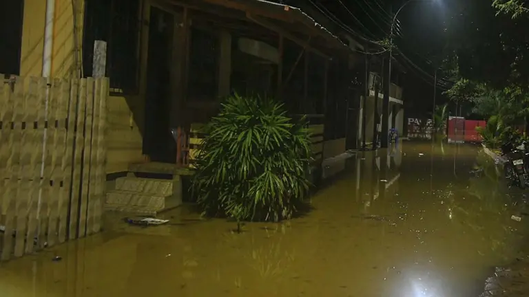 Fotograf&iacute;a de un barrio completamente inundado./ TOMADA DE ERBOL