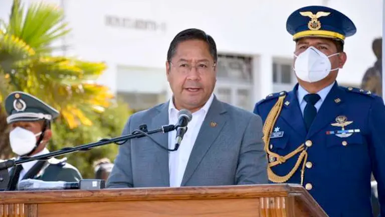 El presidente del Estado, Luis Arce, se refirió a la economía boliviana. OXIGENO.BO