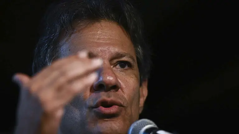 El ministro de Hacienda de Brasil, Fernando Haddad, en una fotograf&iacute;a de archivo./ EFE