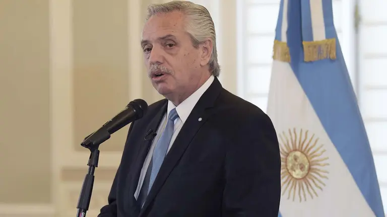 El presidente de Argentina, Alberto Fern&aacute;ndez, en una fotograf&iacute;a de archivo./ EFE