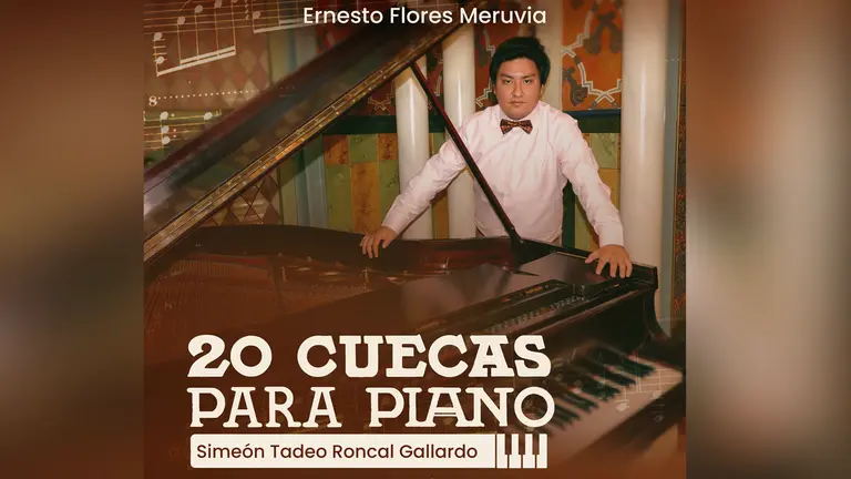 El pianista Ernesto Flores Meruvia, constituye un gran aporte para la producción discográfica y académica de la música boliviana.