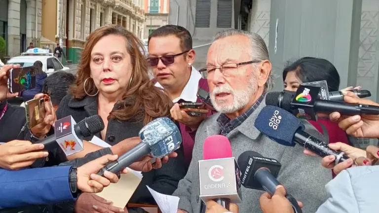 Juan del Granado, uno de los promotores de la cruzada para cambiar la Justicia mediante un referendo. ERBOL