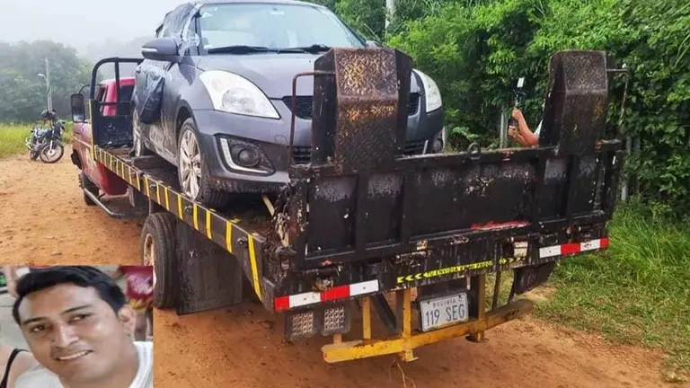 El veh&iacute;culo que ha sido abandonado