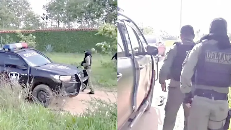 Polic&iacute;a busca a los autores del doble asesinato./ ABI