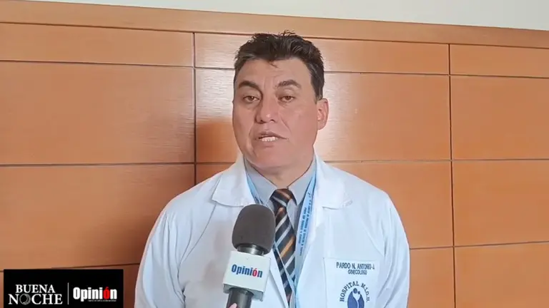 Entrevista al director del Maternol&oacute;gico Germ&aacute;n Urquidi, Antonio Pardo./ CAPTURA DE VIDEO